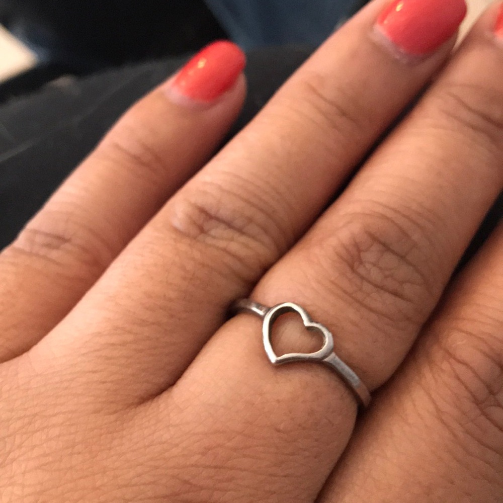 Sterling Silver Heart Ring